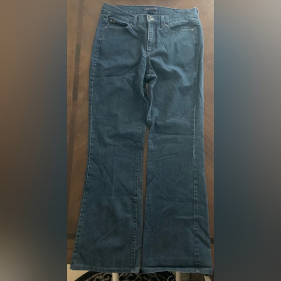 Ladies Size 8 Average Jean Star Dark Denim Jeans - Picture 11 of 16